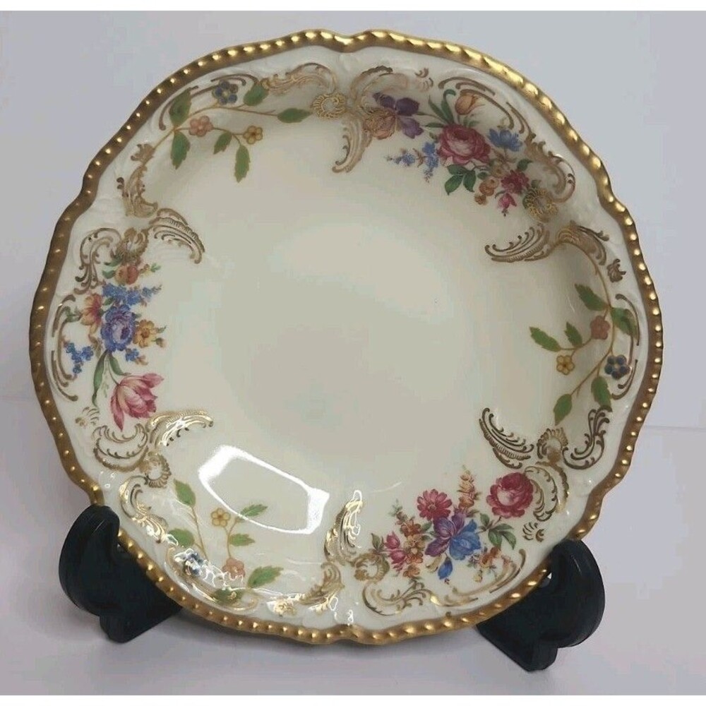Rosenthal Pompadour Sanssouci Ivory Fruit Dessert Bowl Sauce Germany 5 3/8"
